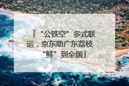 “公铁空”多式联运，京东助广东荔枝“鲜”到全国