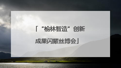 “榆林智造”创新成果闪耀丝博会