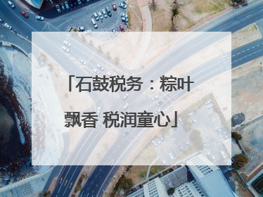 石鼓税务：粽叶飘香 税润童心