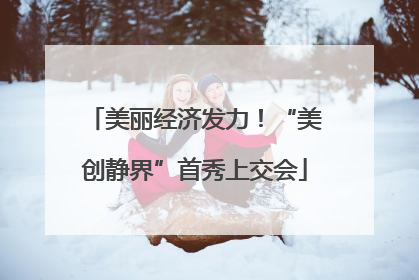 美丽经济发力！“美创静界”首秀上交会