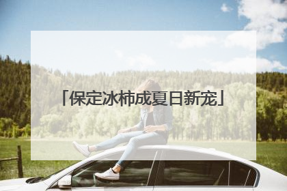保定冰柿成夏日新宠