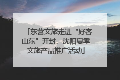 东营文旅走进“好客山东”开封、沈阳夏季文旅产品推广活动