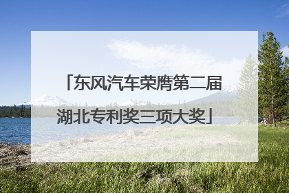 东风汽车荣膺第二届湖北专利奖三项大奖