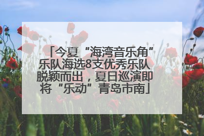 今夏“海湾音乐角”乐队海选8支优秀乐队脱颖而出，夏日巡演即将“乐动”青岛市南