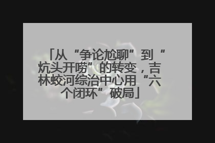 从“争论尬聊”到“炕头开唠”的转变，吉林蛟河综治中心用“六个闭环”破局