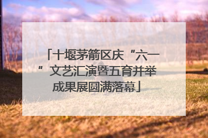十堰茅箭区庆“六一”文艺汇演暨五育并举成果展圆满落幕