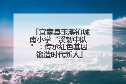 宜章县玉溪镇城南小学“溪韧中队”：传承红色基因 锻造时代新人