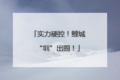 实力硬控！鲤城“圳”出圈！