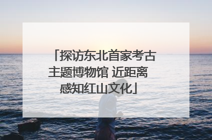 探访东北首家考古主题博物馆 近距离感知红山文化