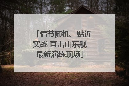 情节随机、贴近实战 直击山东舰最新演练现场