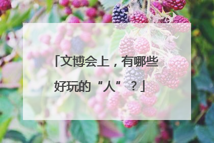 文博会上，有哪些好玩的“人”？