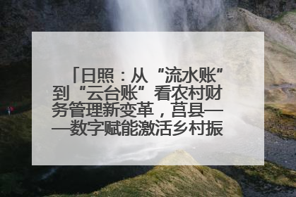 日照：从“流水账”到“云台账”看农村财务管理新变革，莒县——数字赋能激活乡村振兴“一池春水”