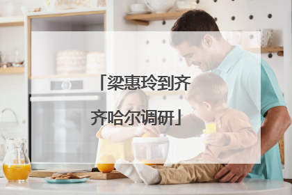 梁惠玲到齐齐哈尔调研
