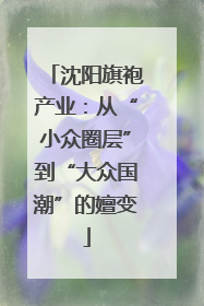 沈阳旗袍产业：从“小众圈层”到“大众国潮”的嬗变