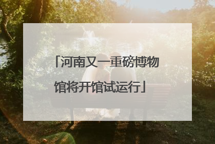 河南又一重磅博物馆将开馆试运行