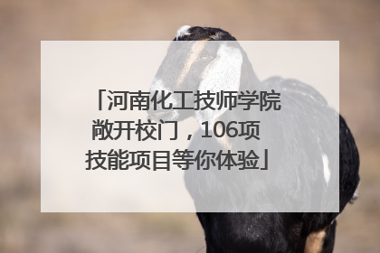 河南化工技师学院敞开校门，106项技能项目等你体验
