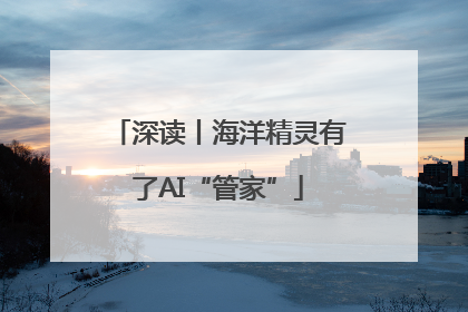 深读丨海洋精灵有了AI“管家”