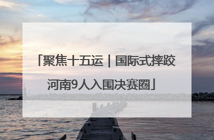 聚焦十五运｜国际式摔跤 河南9人入围决赛圈