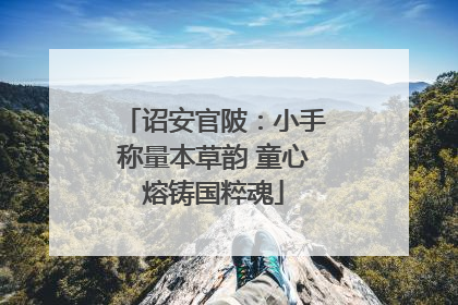 诏安官陂：小手称量本草韵 童心熔铸国粹魂