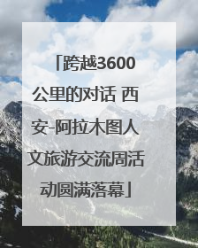 跨越3600公里的对话 西安-阿拉木图人文旅游交流周活动圆满落幕