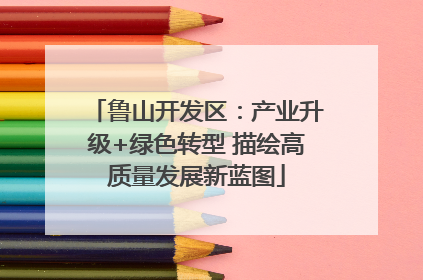 鲁山开发区：产业升级+绿色转型 描绘高质量发展新蓝图