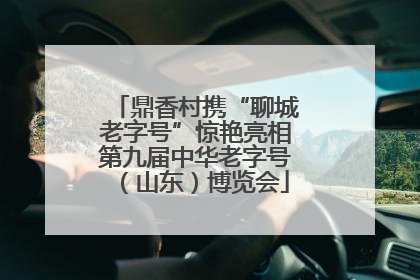 鼎香村携“聊城老字号”惊艳亮相第九届中华老字号（山东）博览会