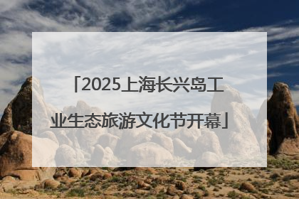 2025上海长兴岛工业生态旅游文化节开幕